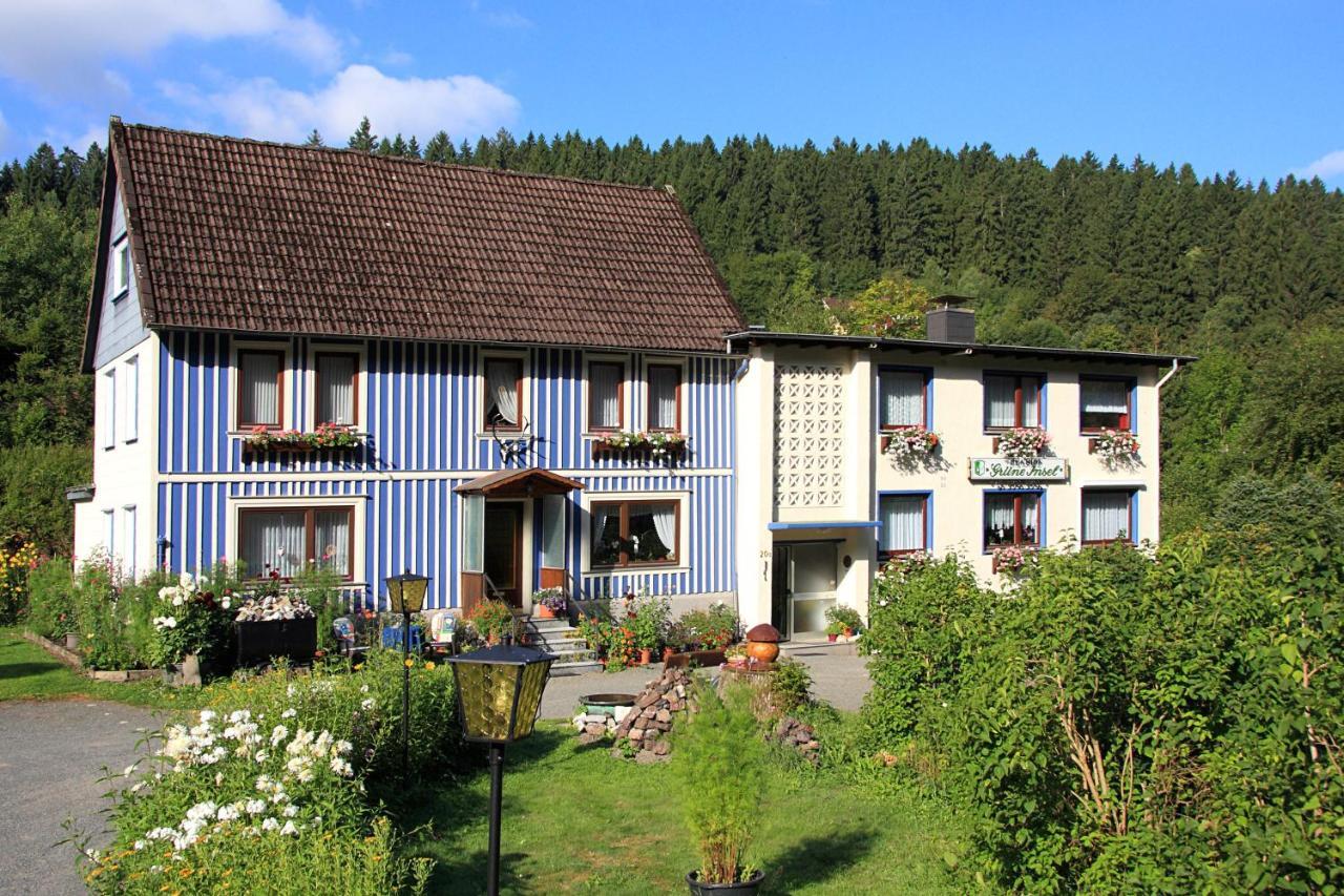 Haus Gruene Insel - Ferienwohnungen ألتيناو المظهر الخارجي الصورة